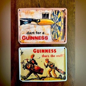 Guinness Metal Postcard Magnets